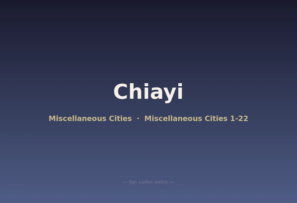 Chiayi